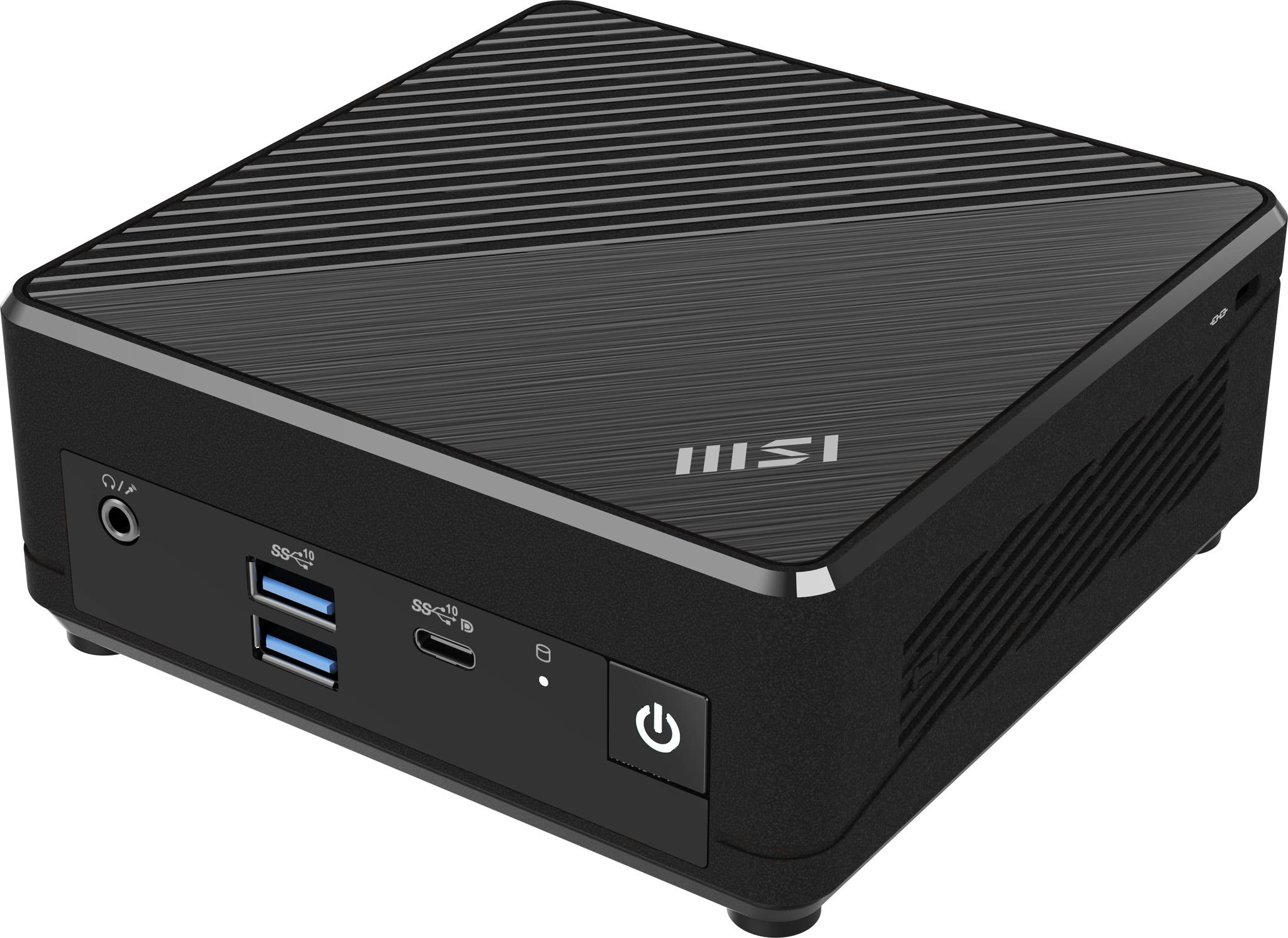 MSI Cubi N ADL-002EU Intel N N100 4 GB DDR4-SDRAM 128 GB SSD Windows 11 Pro Mini PC Nero